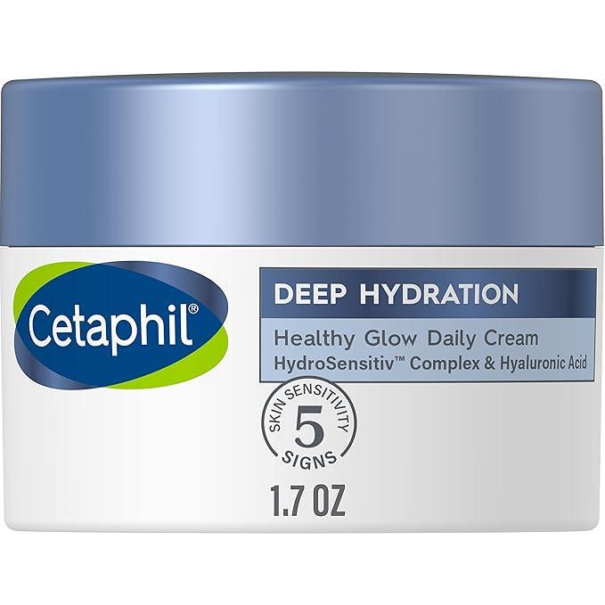 Крем для сухої шкіри обличчя на 48 годин Cetaphil з вітаміном E та вітаміном B5
