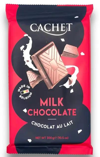 Шоколад Cachet milk chocolate молочний 32% какао 300 г (22154684)