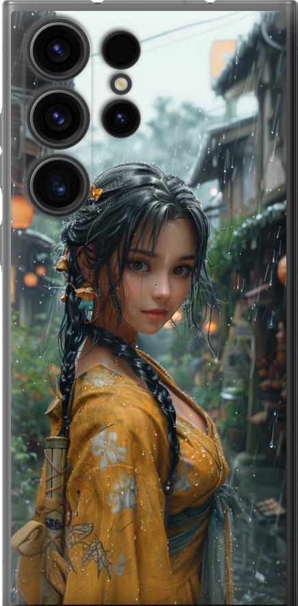 Чехол на Samsung Galaxy S23 Ultra Anime-girl (6133u-2906-42517)