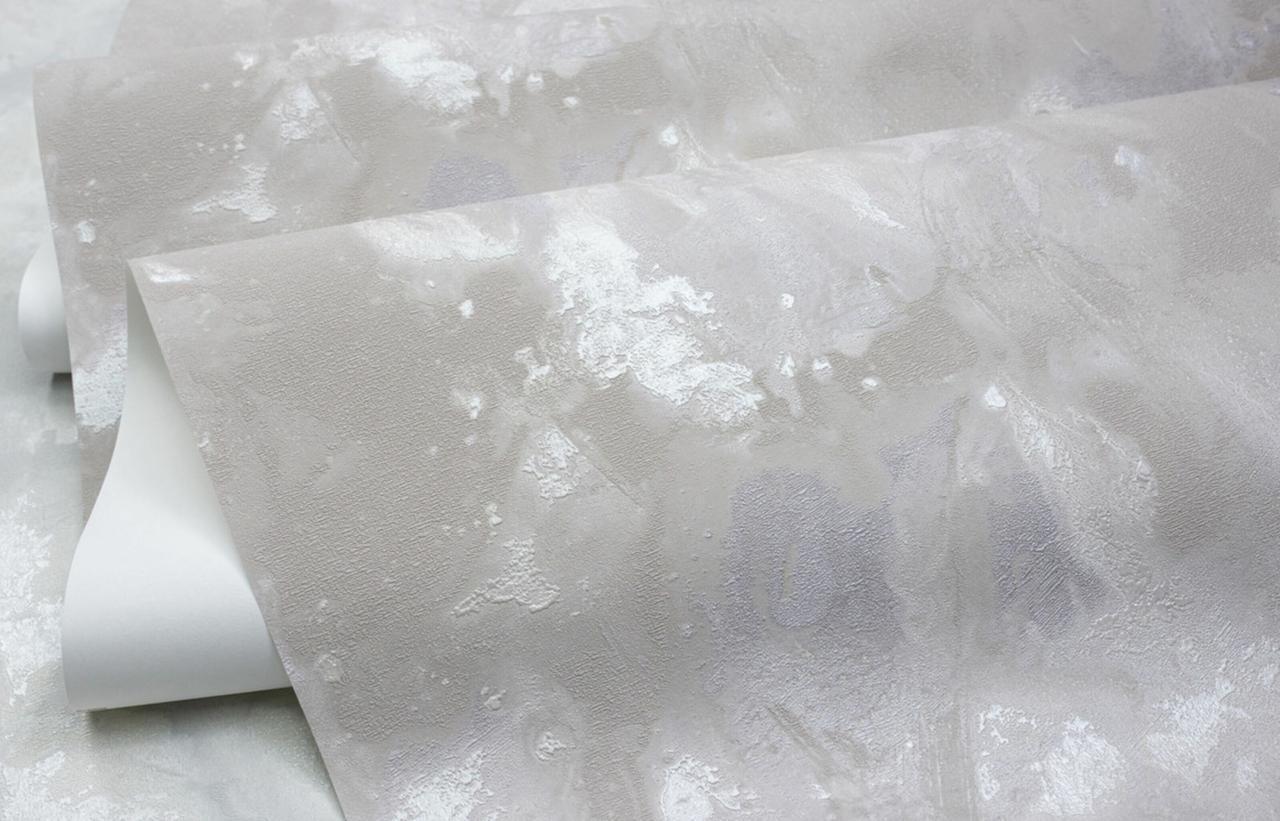 Обои флизелиновые SINTRA Mateo UNI 532324 фон винил горячего тиснения 1,06х10,05 м Бежевый