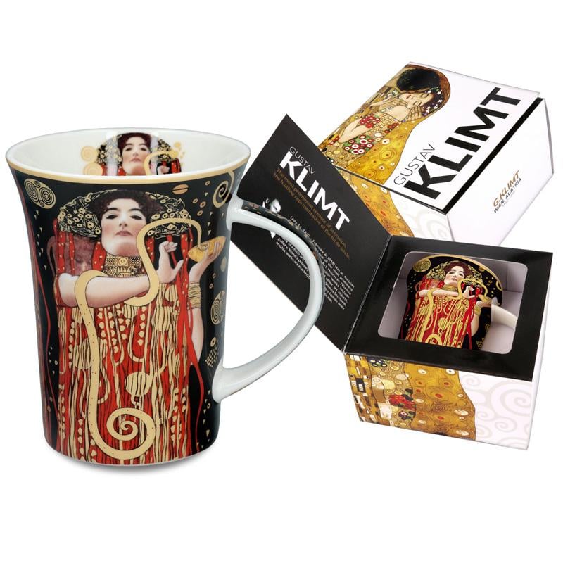 Кружка фарфоровая Carmani Г. Климт Медицина 350 мл (532-8103)