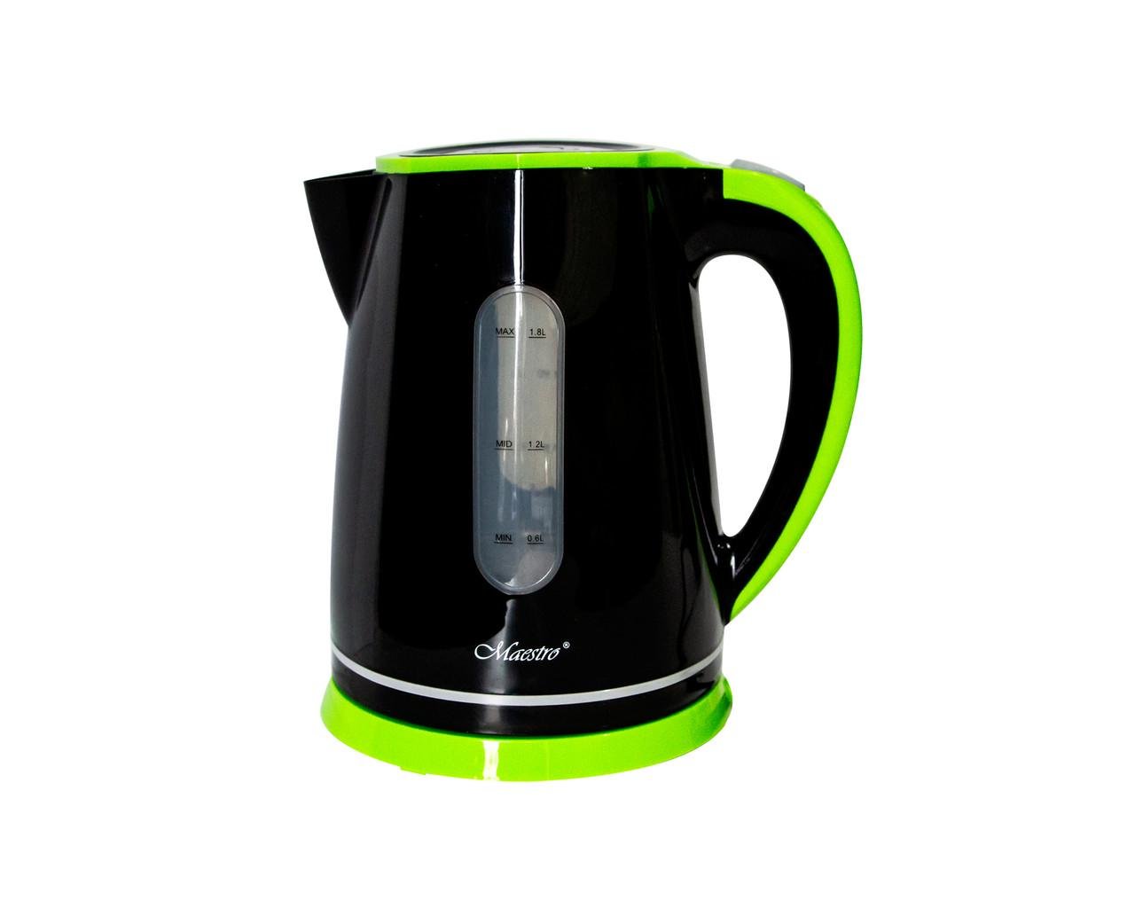 Электрочайник Maestro Черный с лаймовым (1204803897)