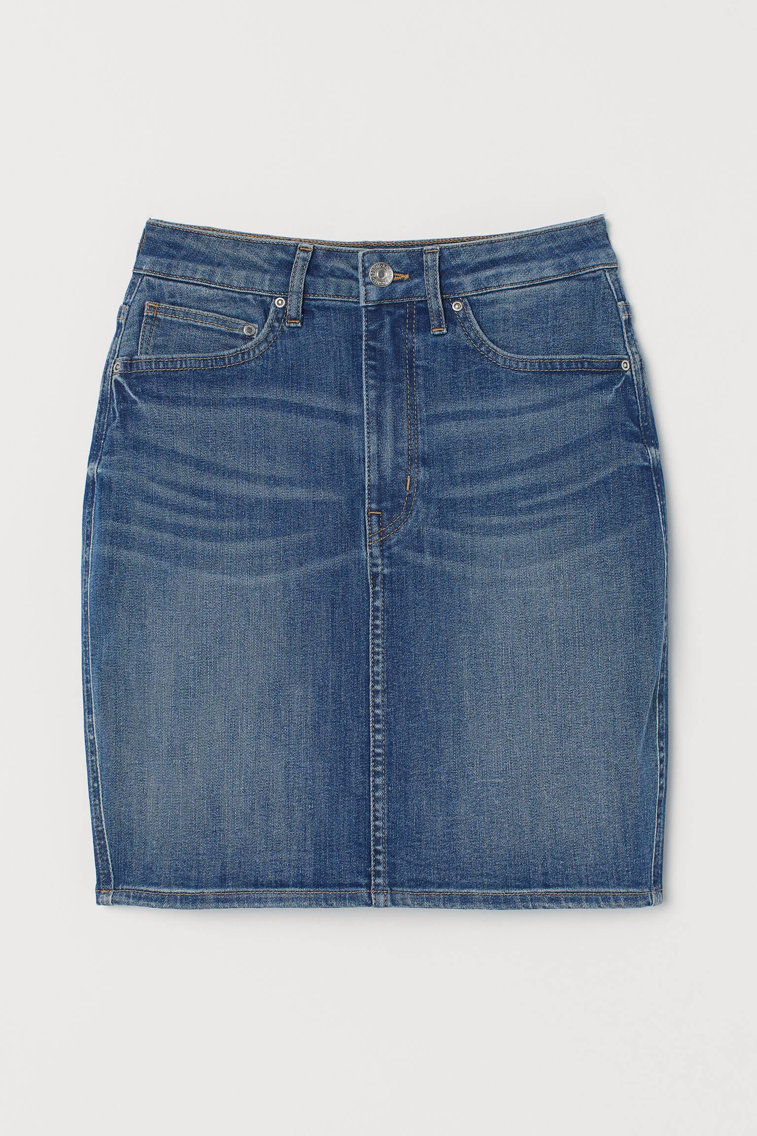 Спідниця H&M р. 34 Синій (X2003729860)