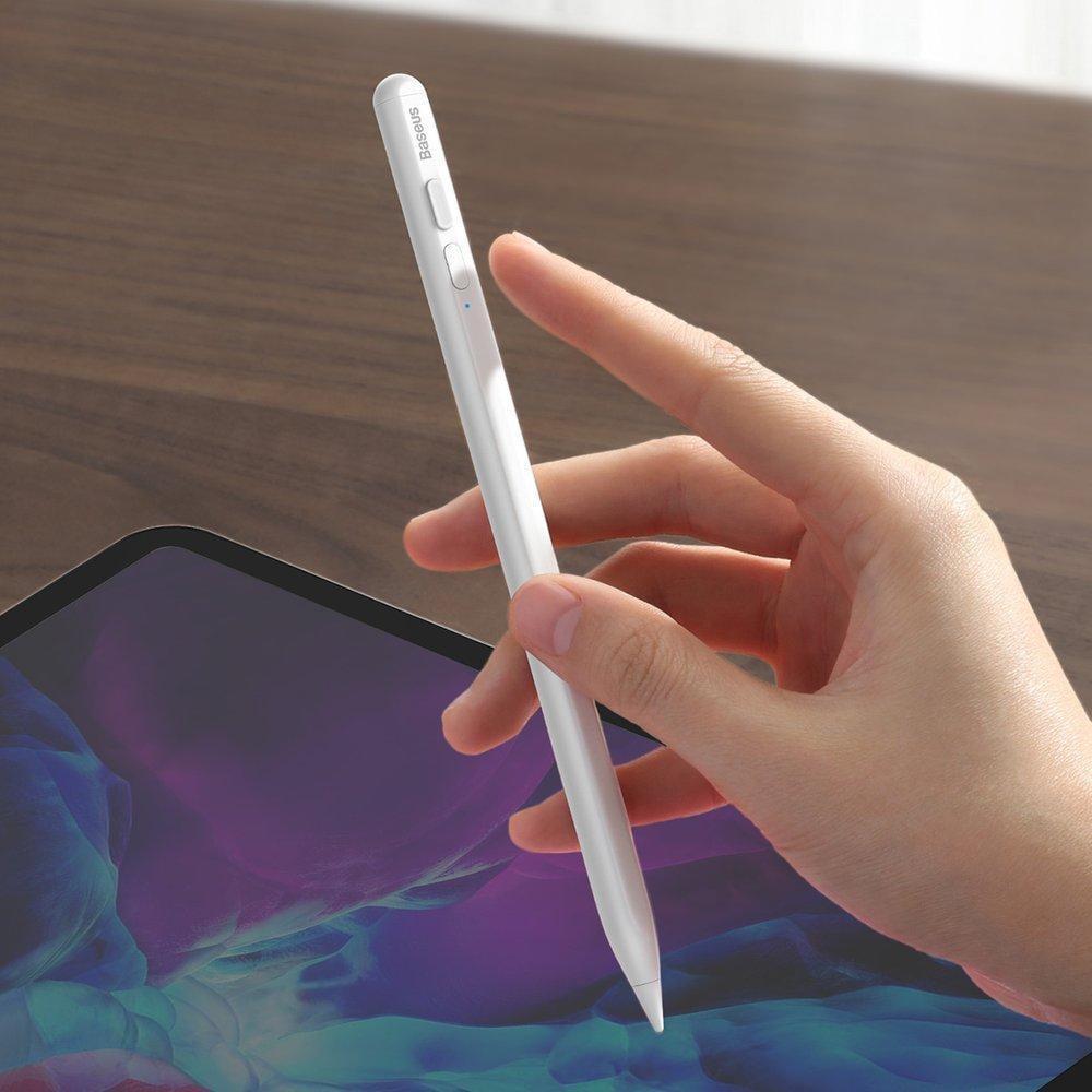 Стилус активный BASEUS Smooth Writing Capacitive SXBC000002 Белый (1898629833)