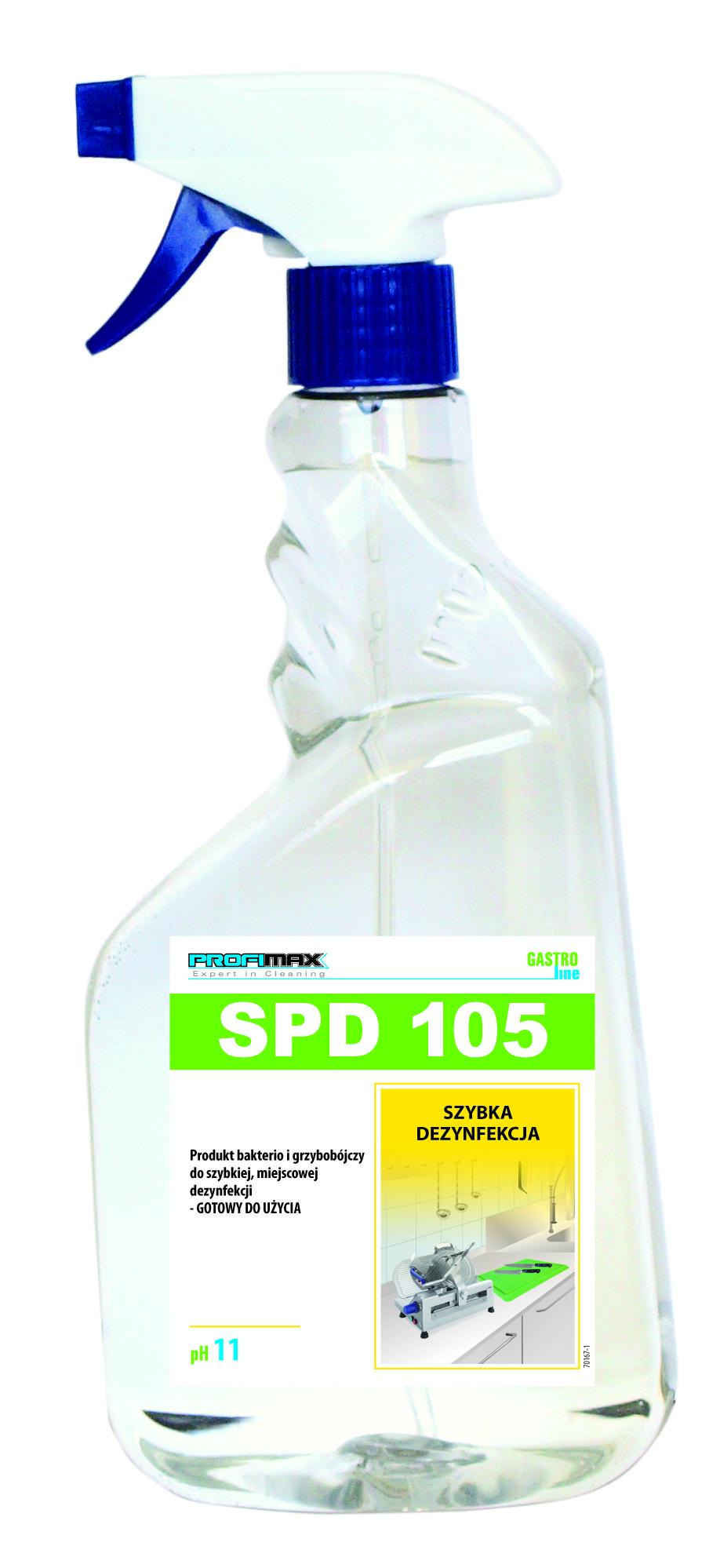 Засіб Lakma Profimax SPD 105 для дезінфекції прилавків/обладнання/кухонних приладів на спиртовій основі 1 л (3067)