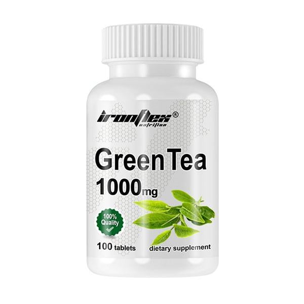 Жироспалювач комплексний IronFlex Green Tea 100 табл. (000024785)