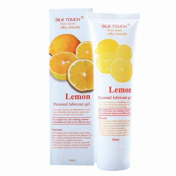 Лубрикант на водній основі Silk Touch Lemon Лимон 100 мл