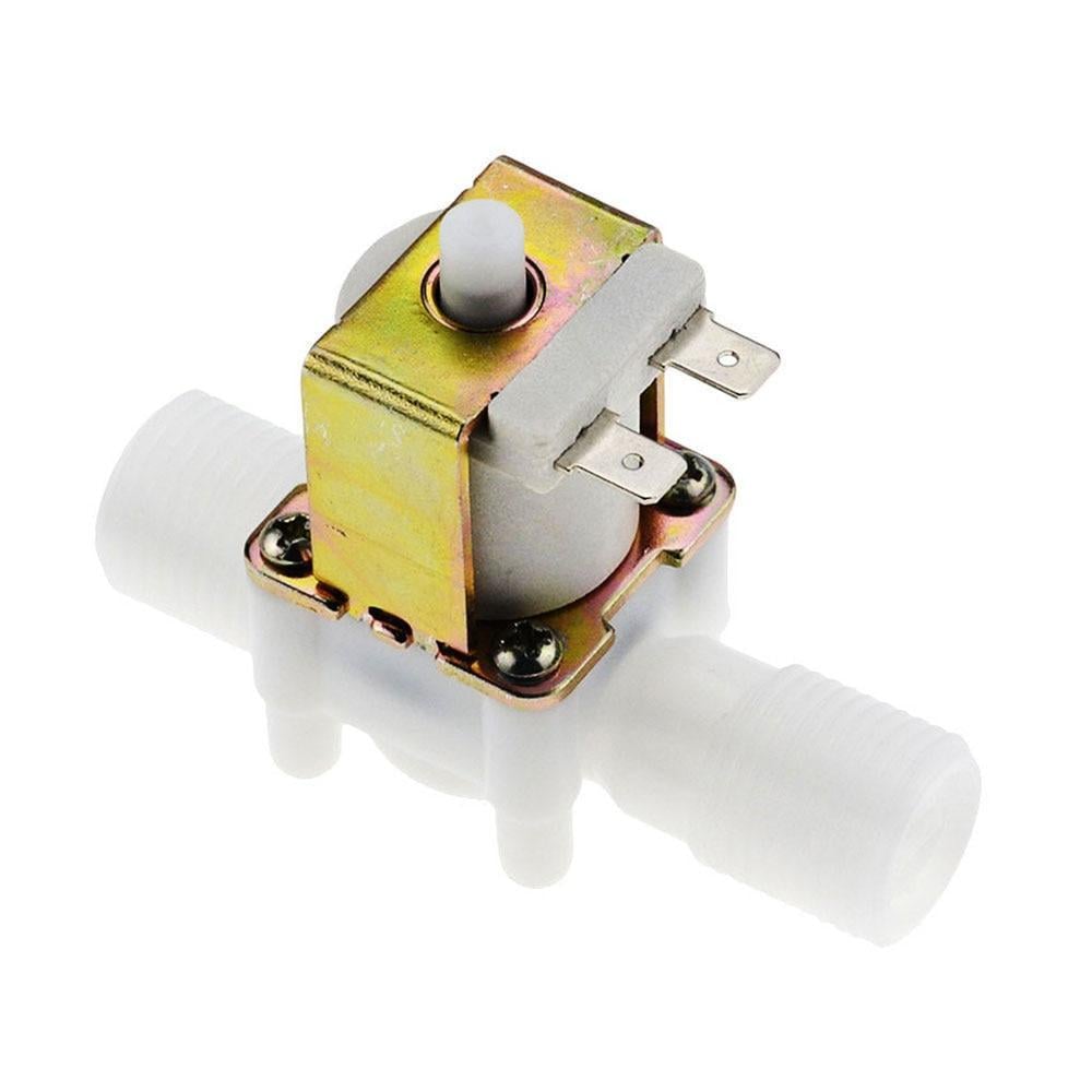 Клапан електричний соленоїдний нормально-відкритий 1/2" 12В