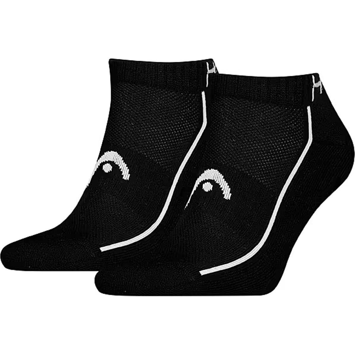 Носки Head ALL SPORTS PERFORMANCE SNEAKER 2P 701229023-001 2 пары р. 43-46 Черный (56957-117)