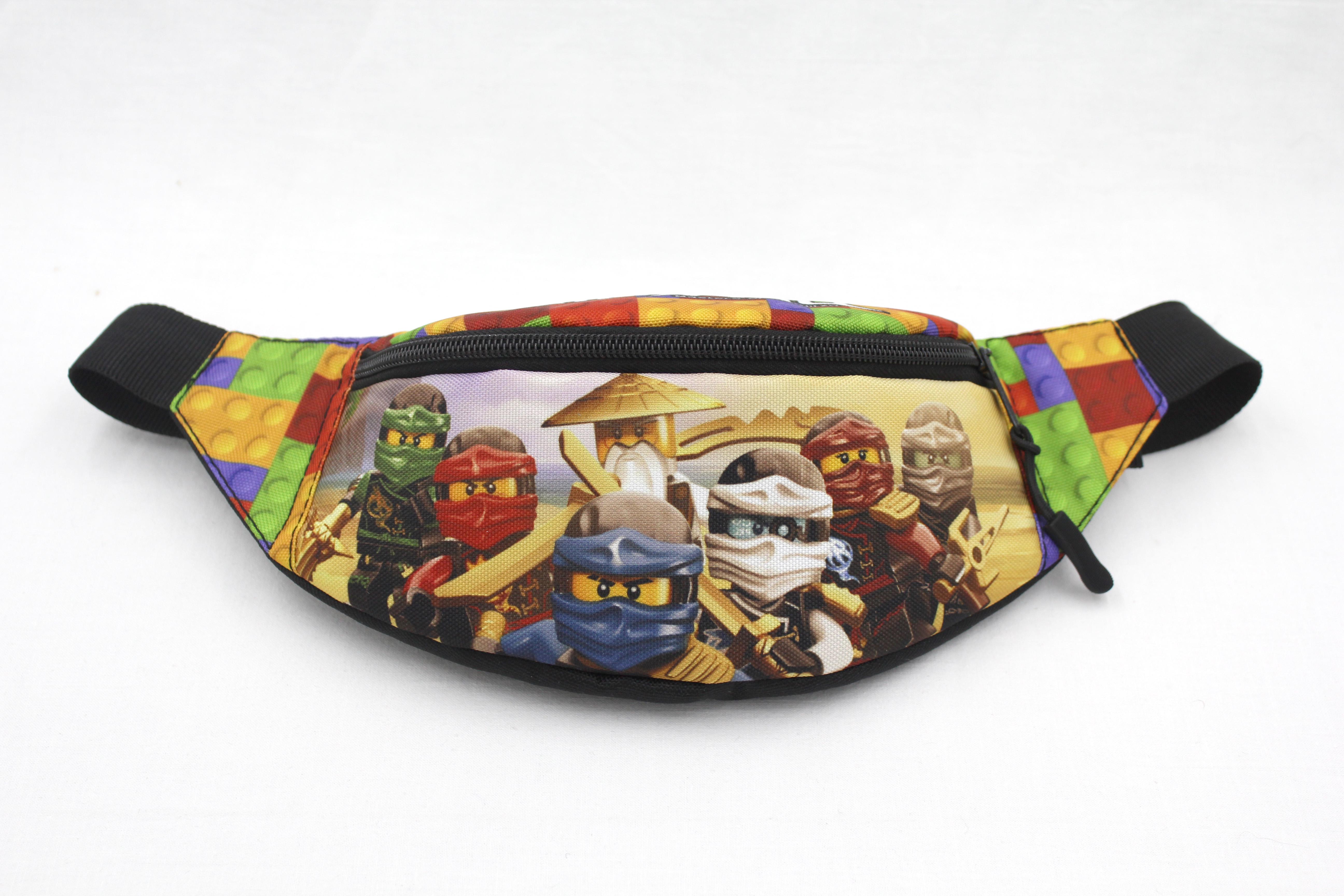 Сумка бананка для хлопчика з регулюючим ремінцем Ніндзяго (Д-011) - фото 2 Сумка бананка для хлопчика з регулюючим ремінцем Ніндзяго (Д-011) - фото 2