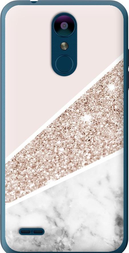Чехол на LG K8 2018 Пастельный мрамор (4342u-1384-42517)