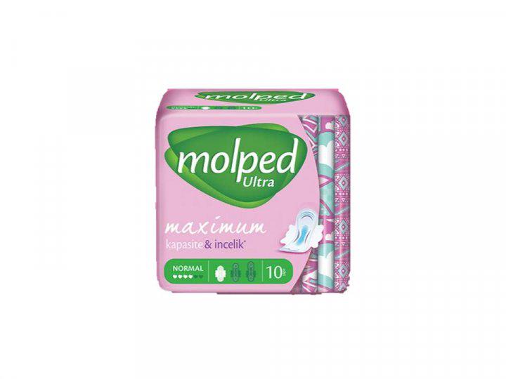 Прокладки MOLPED Ultra normal deo floral 4 капли 10 шт. (109185)