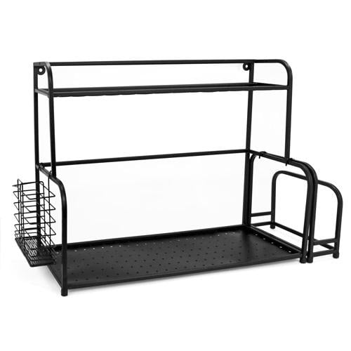 Полиця кухонна металева Stenson TL00385 2 яруси 40x21x50 см (553325)