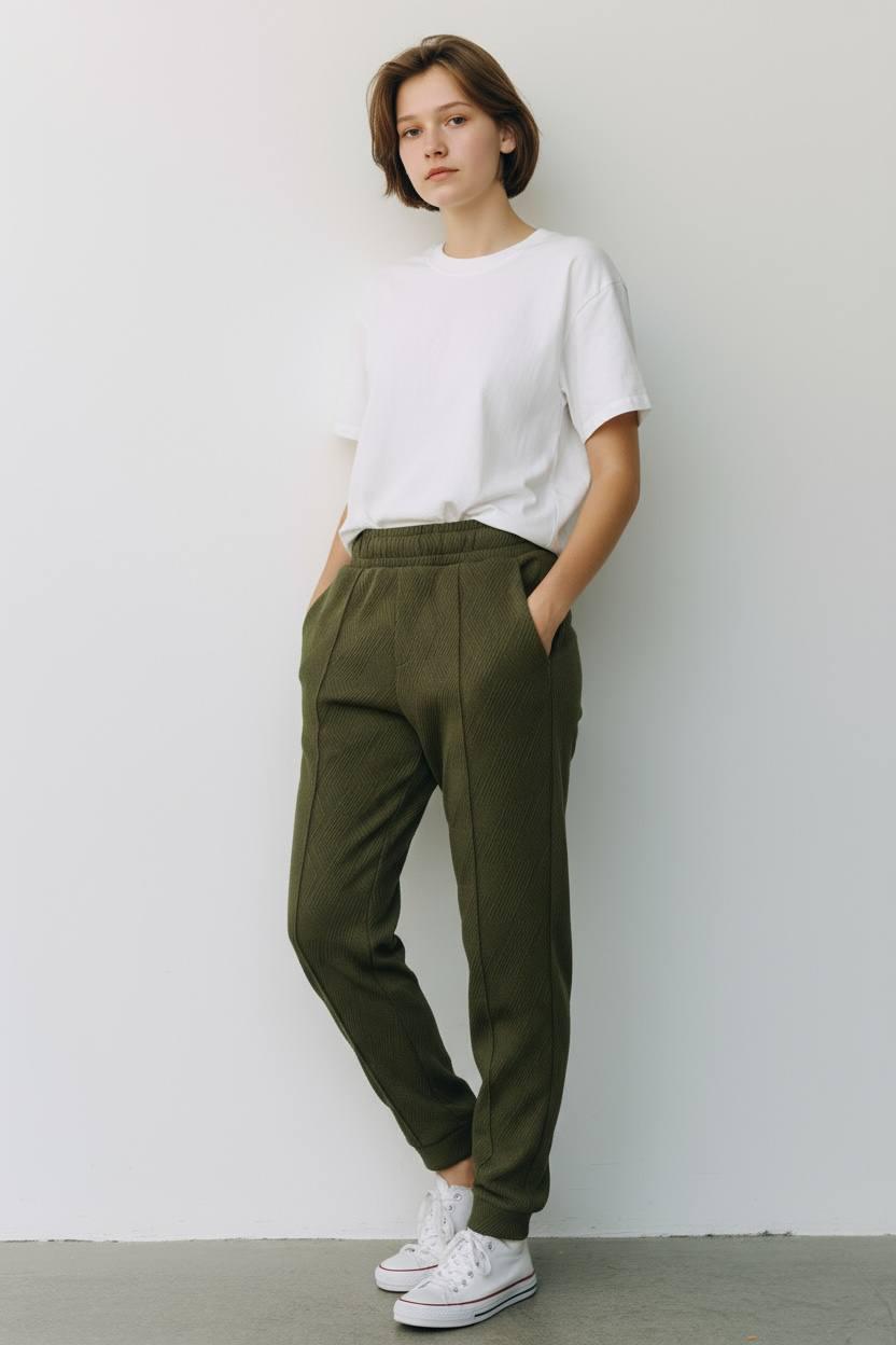 Брюки George 7/8 лет 122-128 см Зеленый Брюки George 7/8 лет 122-128 см Зеленый