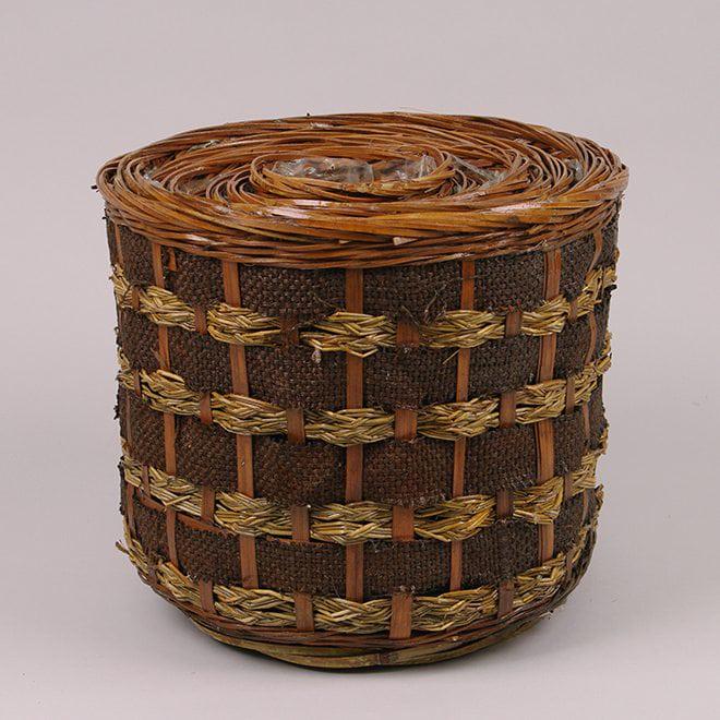 Комплект кашпо из лозы Flora 8 шт. (8703)