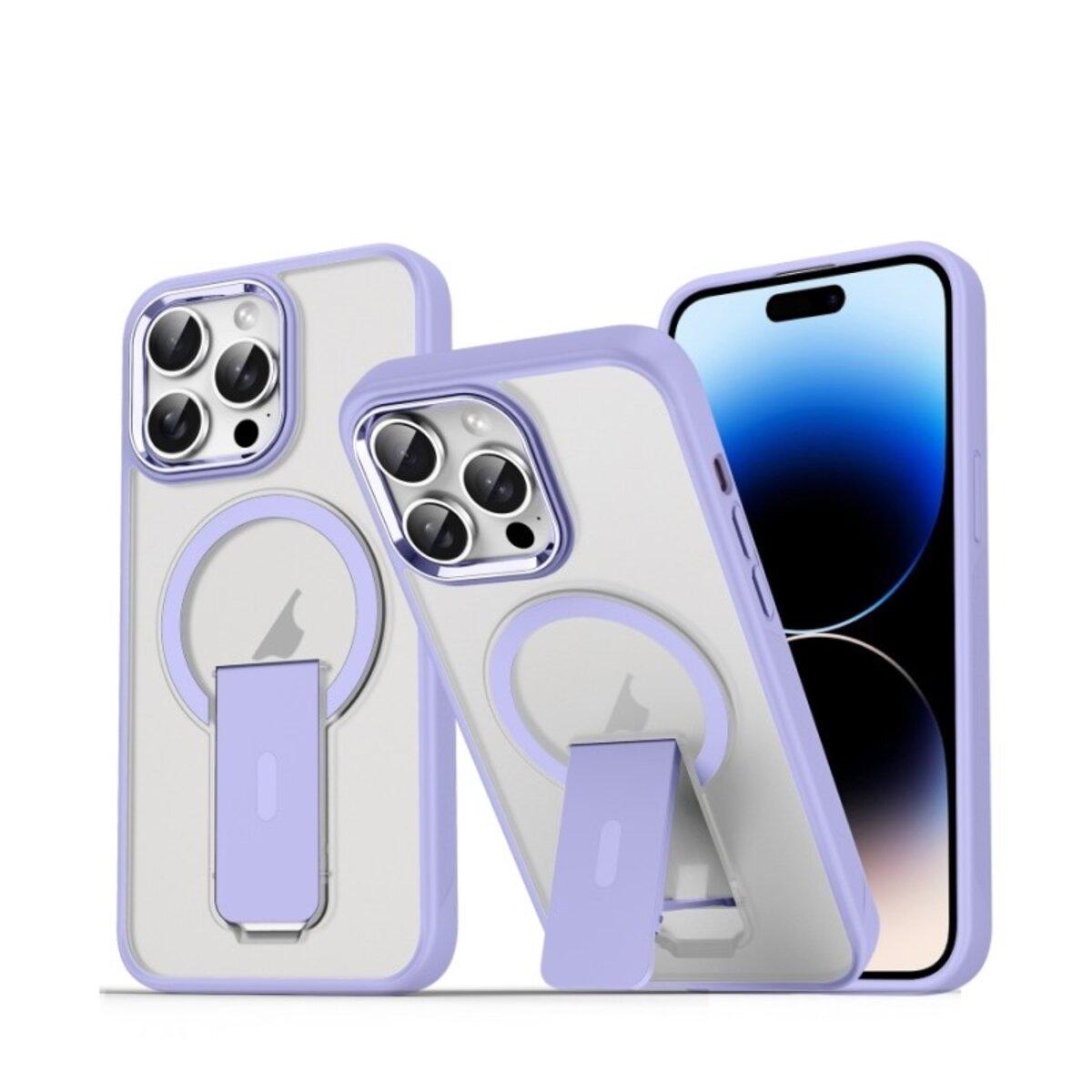 Протиударний чохол із підставкою Cosmic Magnetic Stand for Apple iPhone 14 Pro Max Lavender