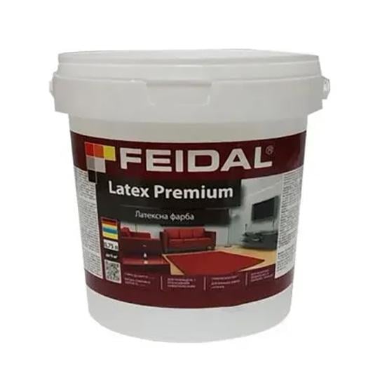 Краска латексная Feidal Latex Premium глубокоматовая для помещений с высокой нагрузкой 0,75 л - фото 1 Краска латексная Feidal Latex Premium глубокоматовая для помещений с высокой нагрузкой 0,75 л - фото 1