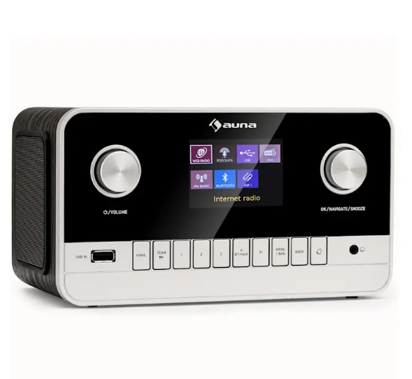 Интернет-радио Auna Connect 100 MKII 9V 2500 мА (10040156)