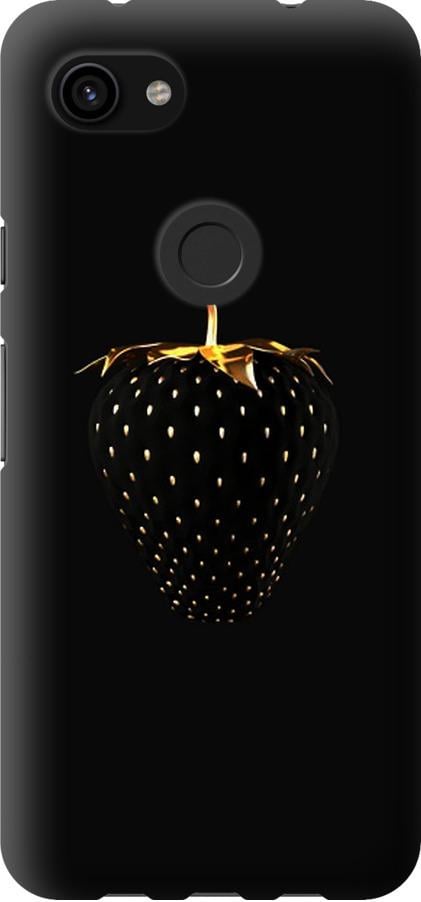 Чехол на Google Pixel 3a Черная клубника (3585t-1700-42517)