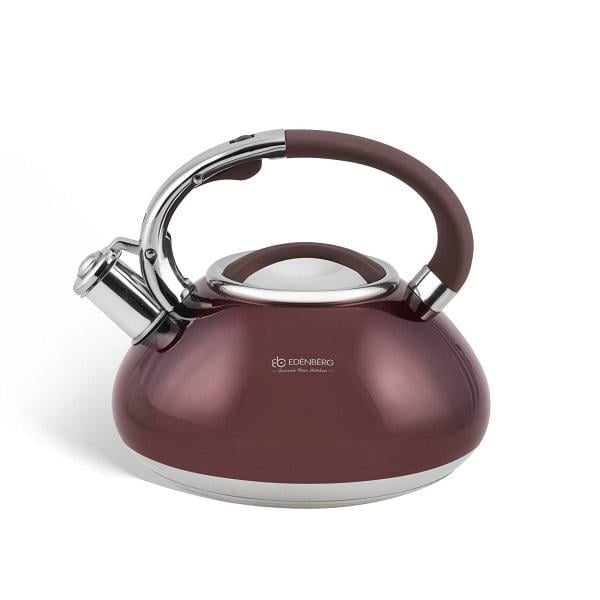 Чайник зі свистком Edenberg EB-2452 з капсульним дном 3 л (EB-2452-2) - фото 3 Чайник зі свистком Edenberg EB-2452 з капсульним дном 3 л (EB-2452-2) - фото 3