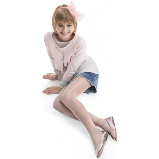 Колготи дитячі з ефектом 3D Knittex Diverse Junior 100 den р. 152-158 Білий