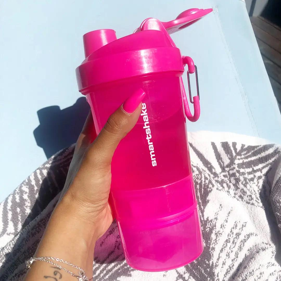 Шейкер спортивный SmartShake 2GO 600 мл Neon Pink (59-68-10560502) - фото 4