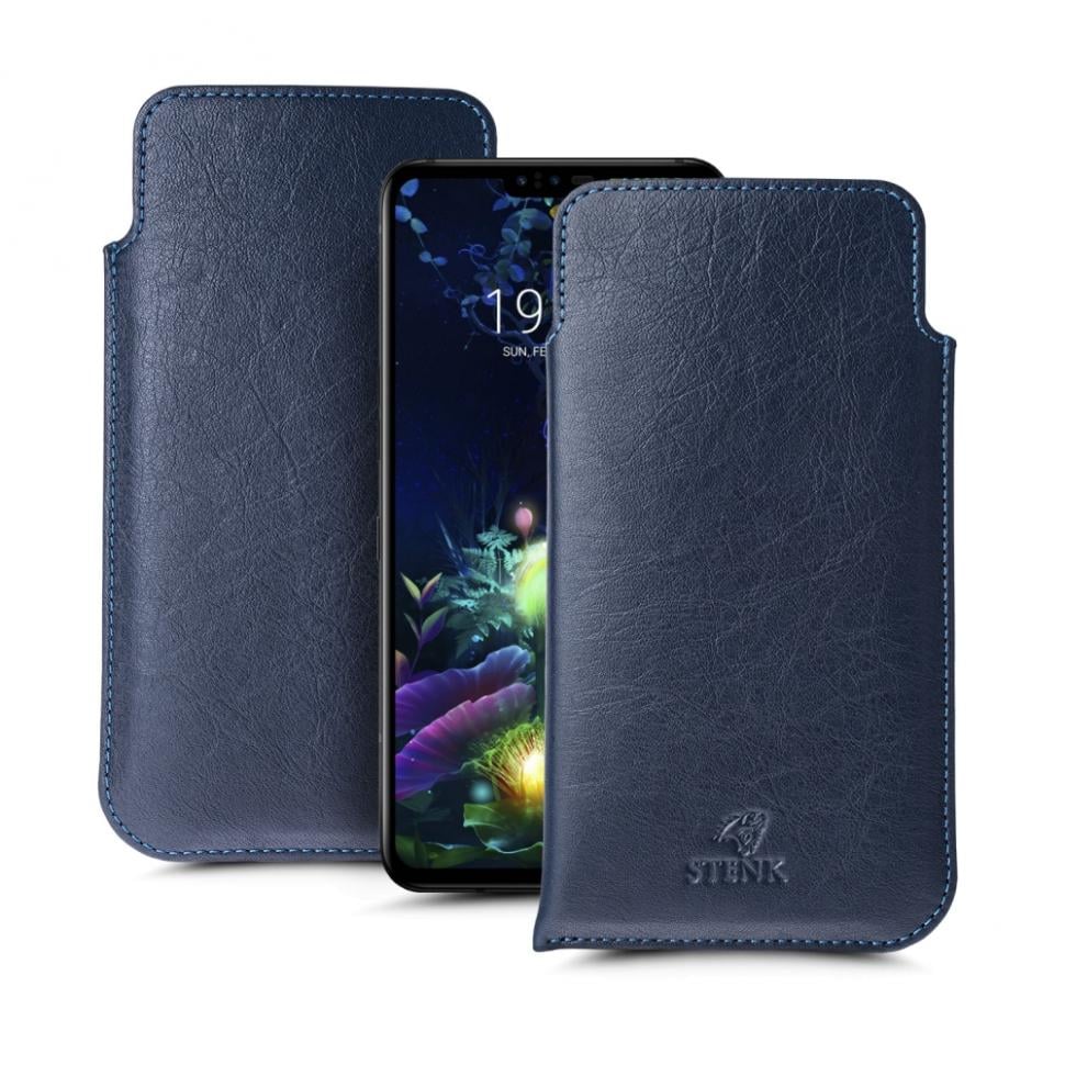 Футляр Stenk Elegance для LG V50 ThinQ Синий (68958) Футляр Stenk Elegance для LG V50 ThinQ Синий (68958)