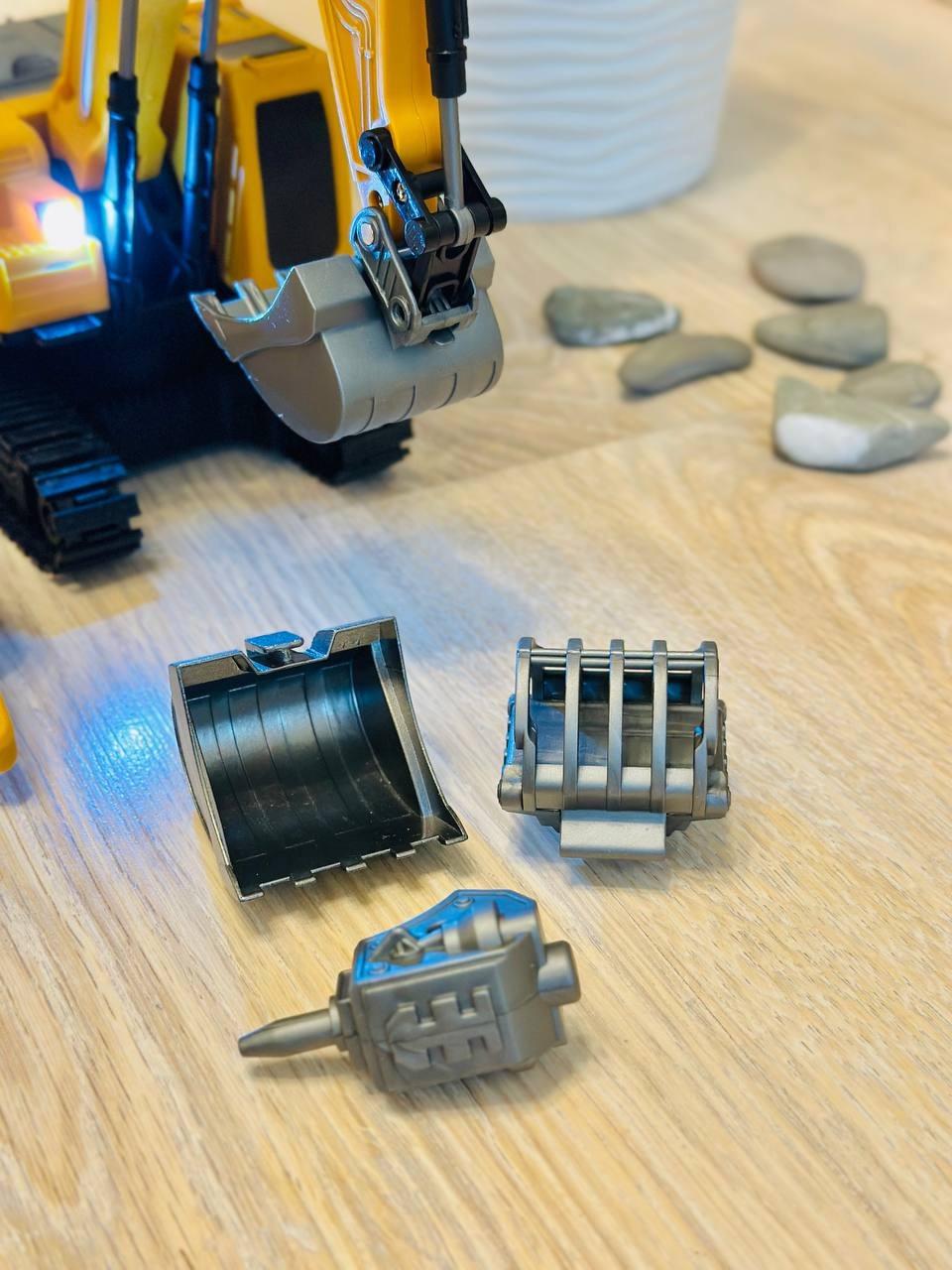 Игровой экскаватор на радиоуправлении для мальчика (2760327587) - фото 4 Игровой экскаватор на радиоуправлении для мальчика (2760327587) - фото 4