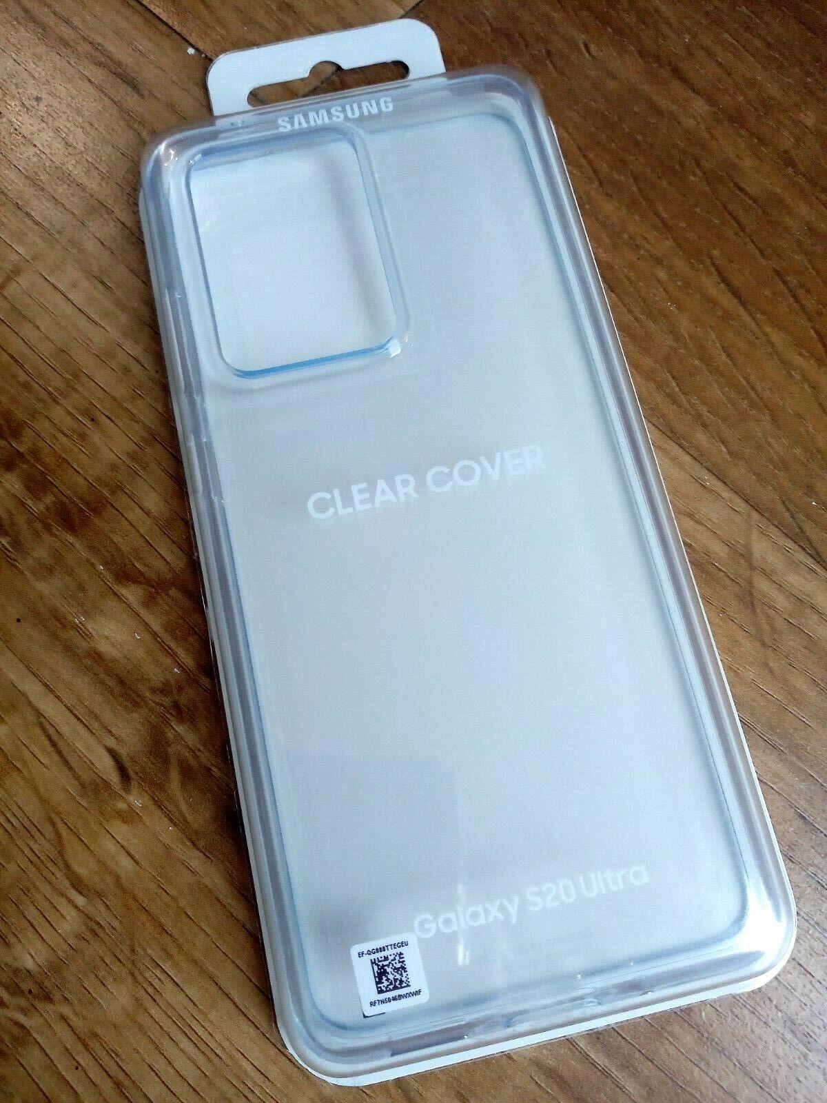 Чохол прозорий протиударний Official Clear Cover EF-QG988TTEGRU для Samsung Galaxy S20 Ultra 6.9" Crystal - фото 6