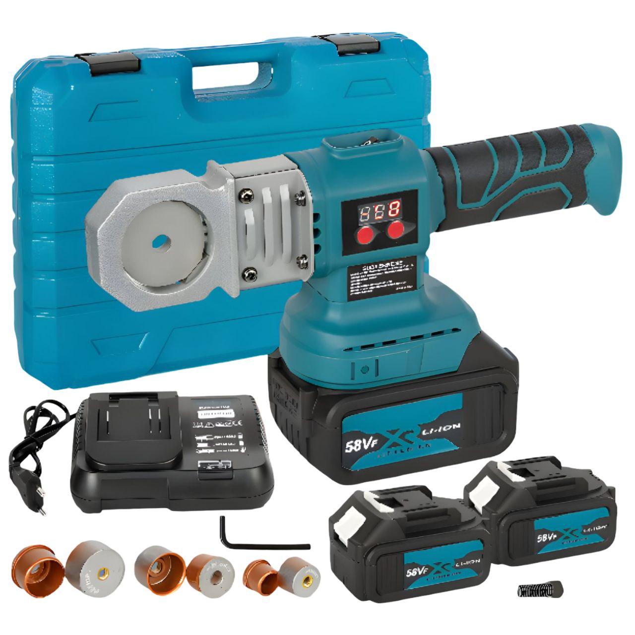 Аппарат термоплавкий PP аккумуляторный ASSUR ASR915/МК 21V в кейсе с аксессуарами (33356383)