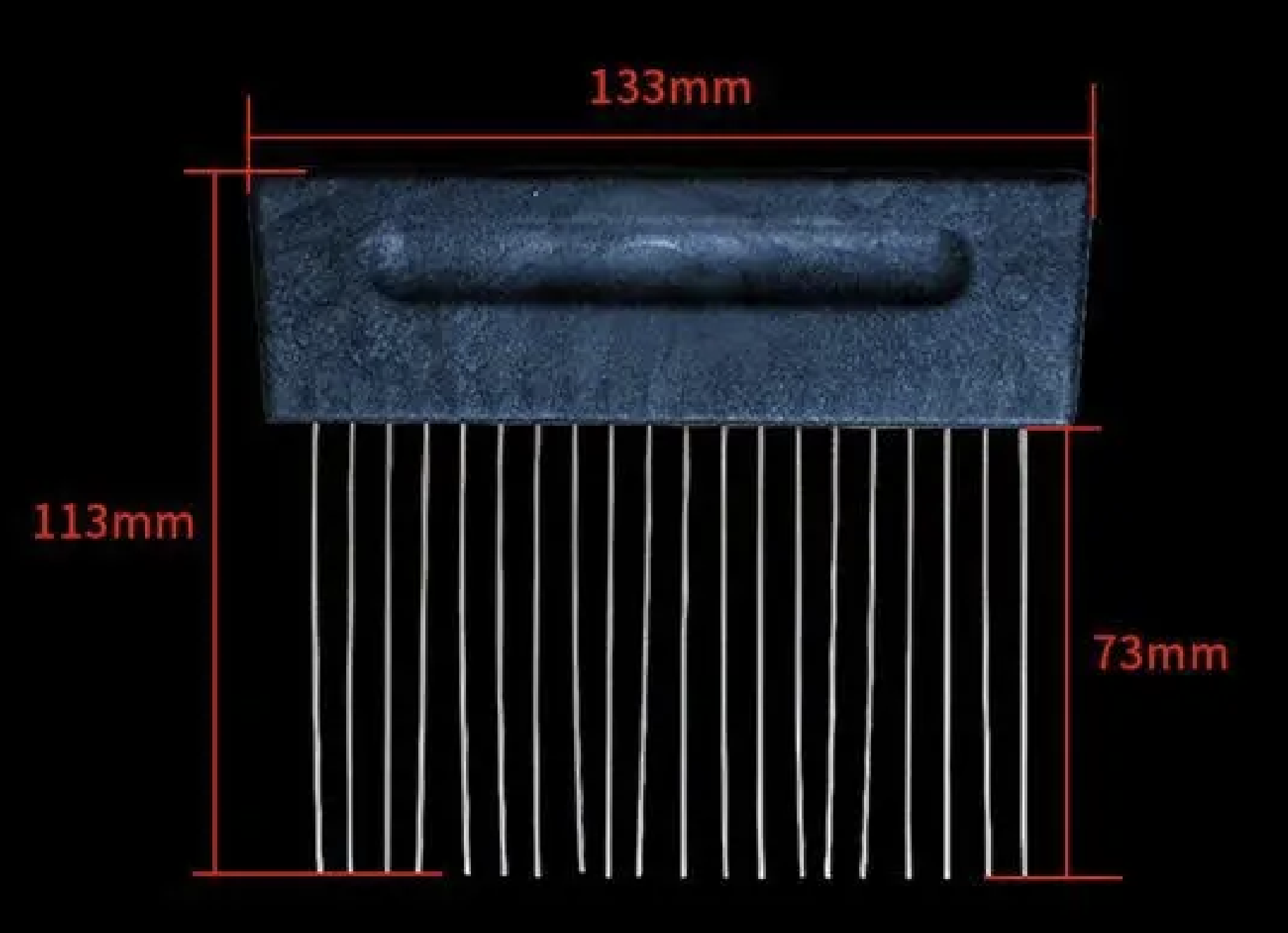 Щетка малярная 1000 линий relief-decor TR7 133х113 мм зуб 70 мм (30583926) - фото 5