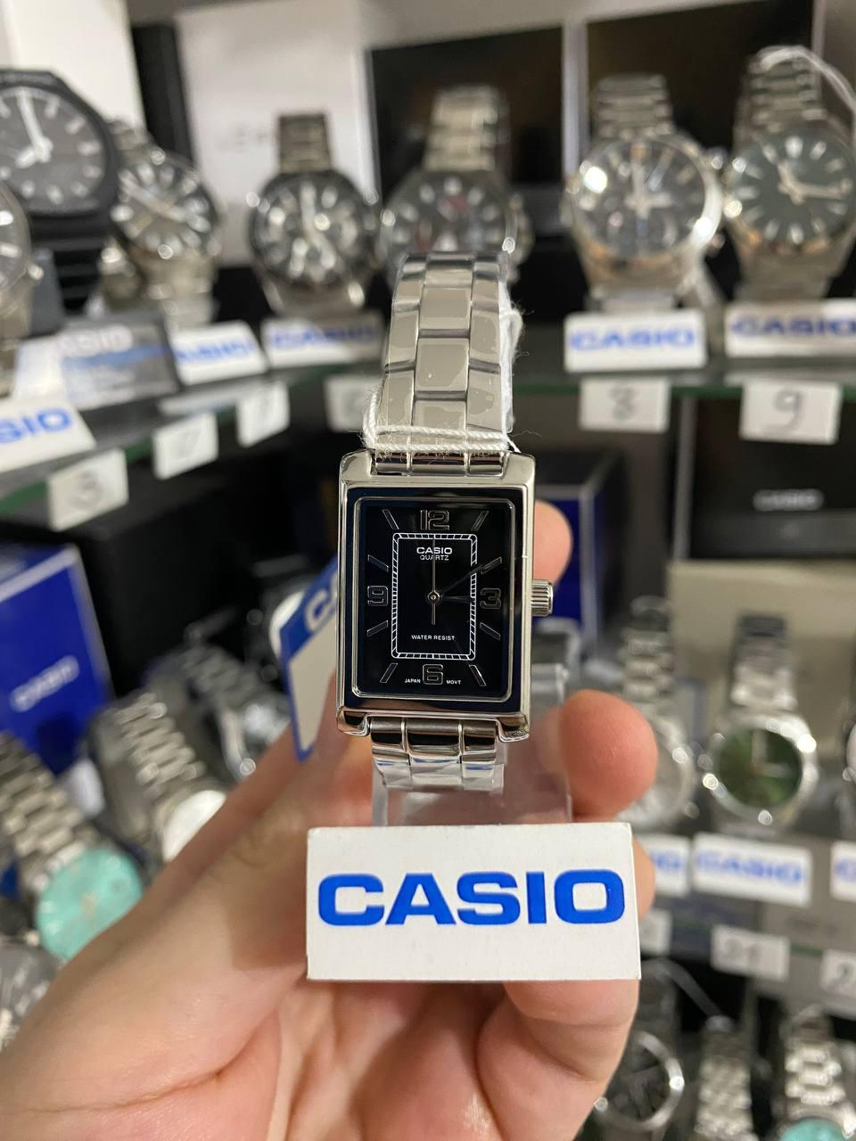 Наручний годинник жіночий Casio LTP-1234DD-1A Срібний (2539462423) - фото 2