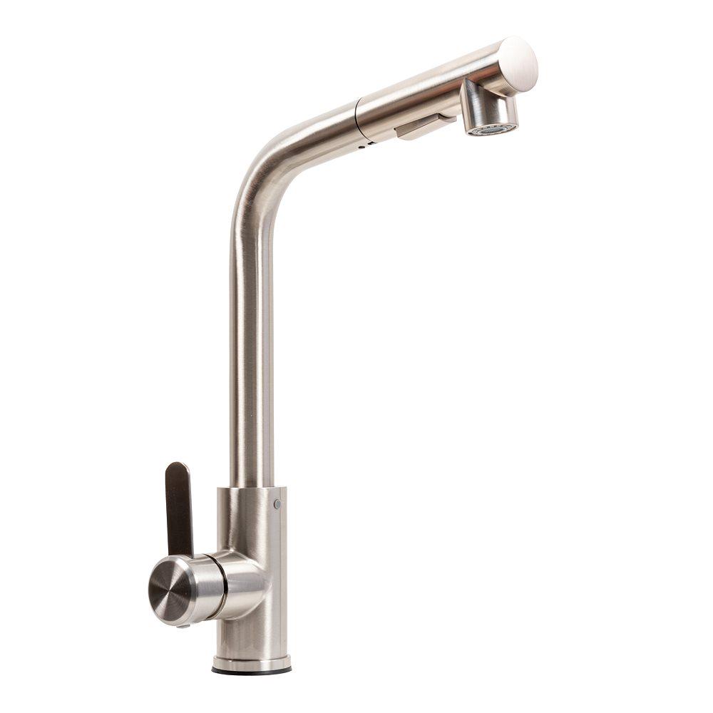 Кухонний комплект Valeso Handmade мийка нержавійка 65x50 см змішувач FC-1 з висувною лійкою (000050618) - фото 7 Кухонний комплект Valeso Handmade мийка нержавійка 65x50 см змішувач FC-1 з висувною лійкою (000050618) - фото 7