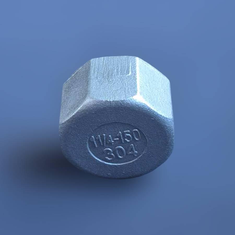 Заглушка восьмигранна DN32 BSPP н/ж сталь AISI304 Class-150 внутрішня різьба 1-1/4" (29203115) - фото 3 Заглушка восьмигранна DN32 BSPP н/ж сталь AISI304 Class-150 внутрішня різьба 1-1/4" (29203115) - фото 3