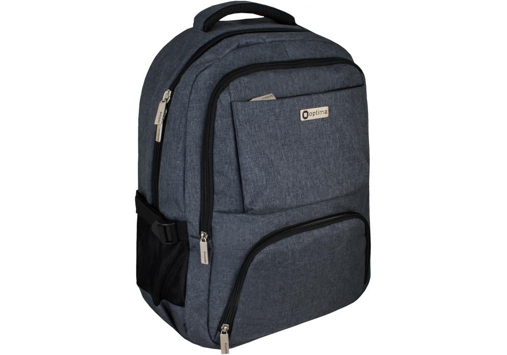 Рюкзак для ноутбука Optima 18,5 47х29х11 см 15 л Сірий (O97475)