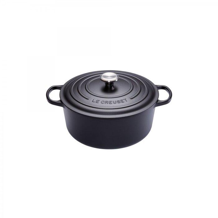 Кастрюля жаропрочная Le Creuset 16 см Черный