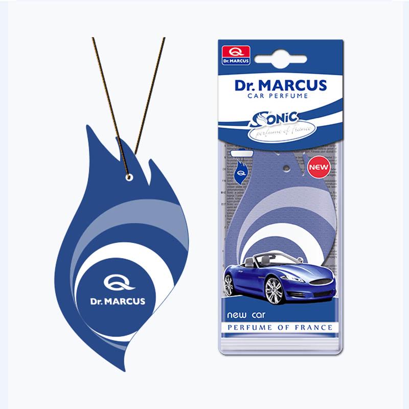 Ароматизатор Dr. Marcus Sonic New Car картонна підвіска (029701)