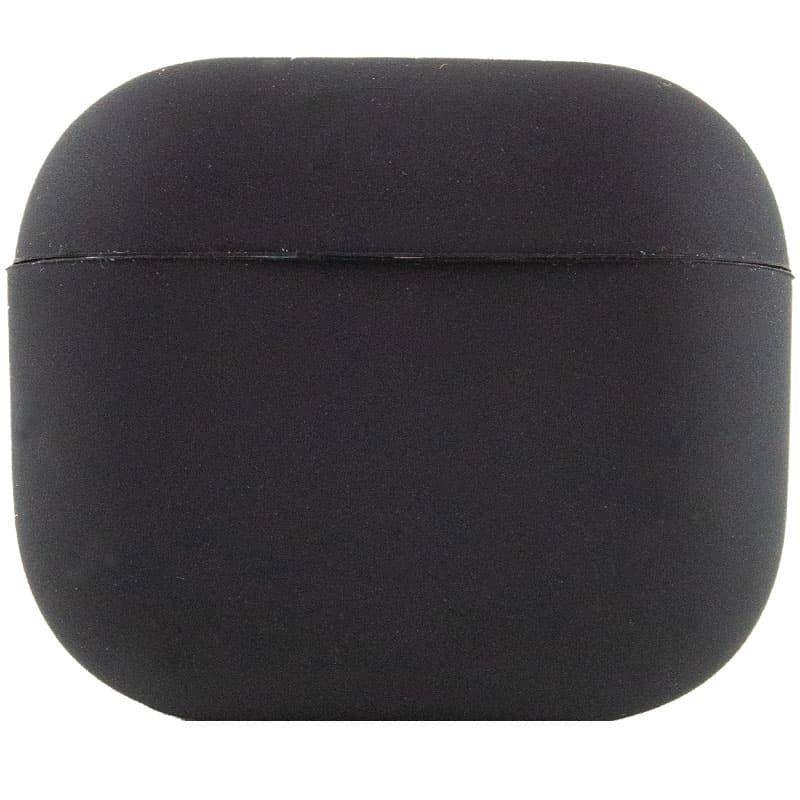 Футляр силиконовый противоударный для наушников AirPods 3 Black