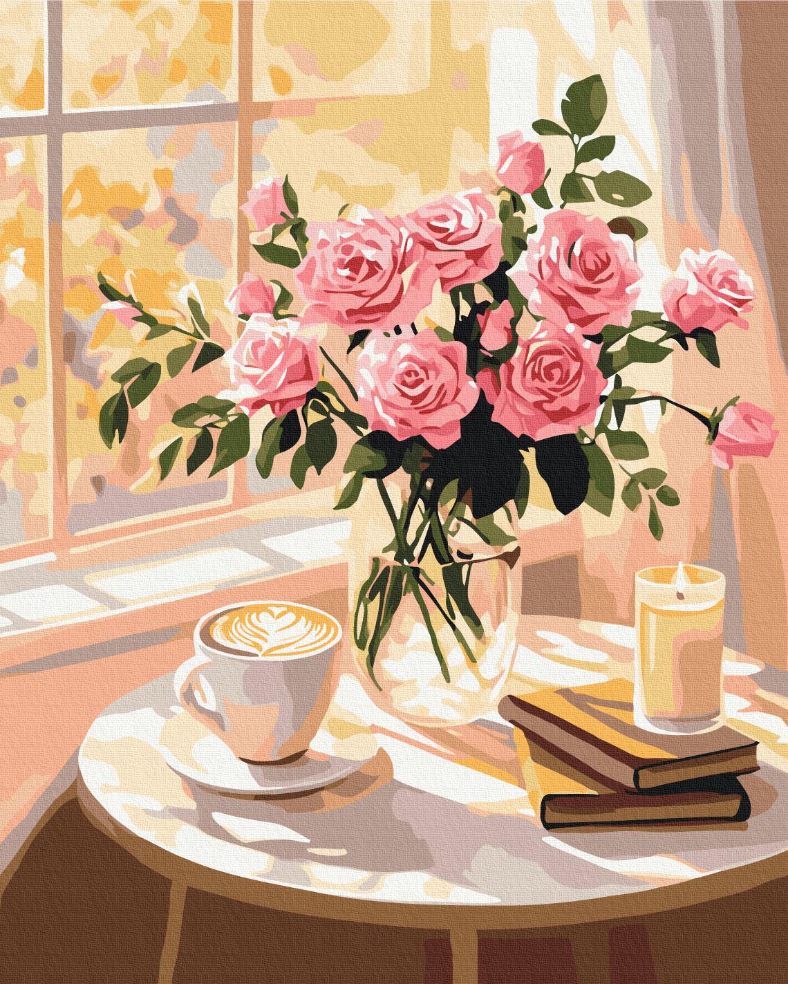 Картина по номерам Brushme Утренний натюрморт 40x50 см (BS54287)