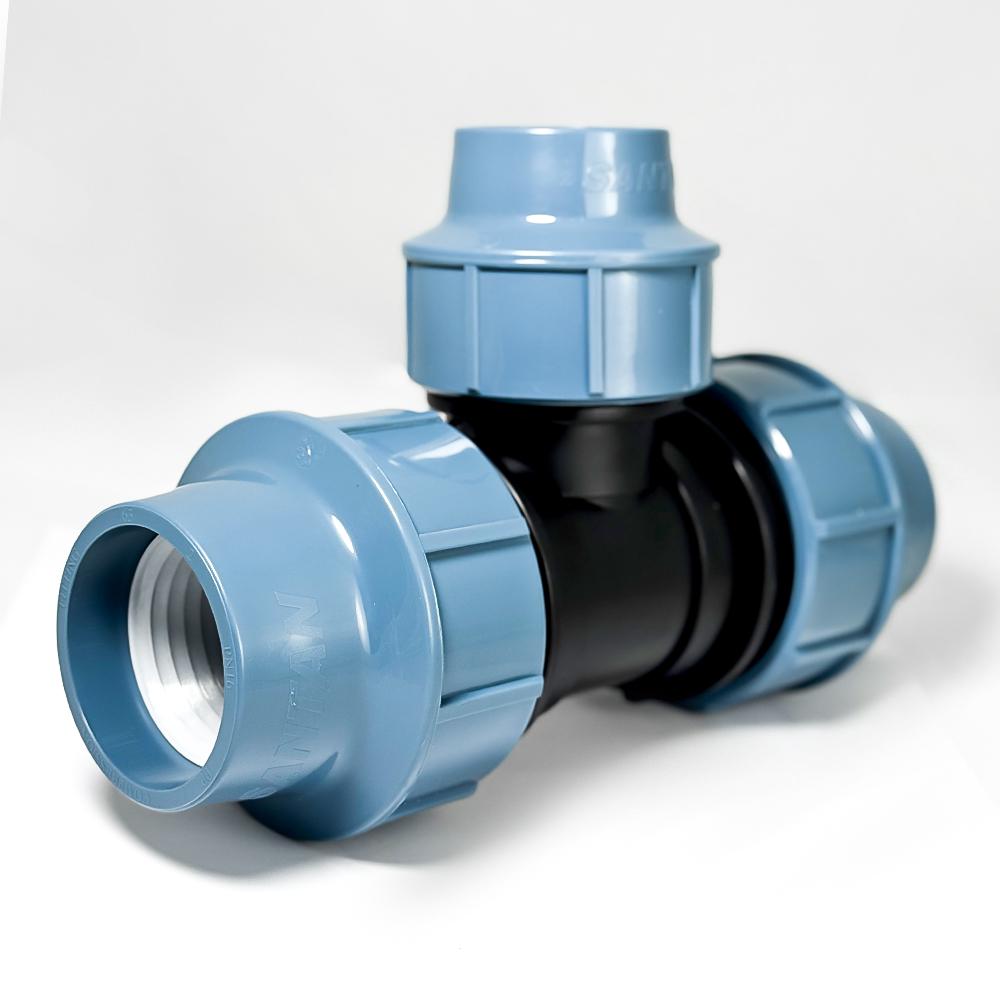 Трійник затискний SANTAN 63х50х63 мм (323464) - фото 2 Трійник затискний SANTAN 63х50х63 мм (323464) - фото 2