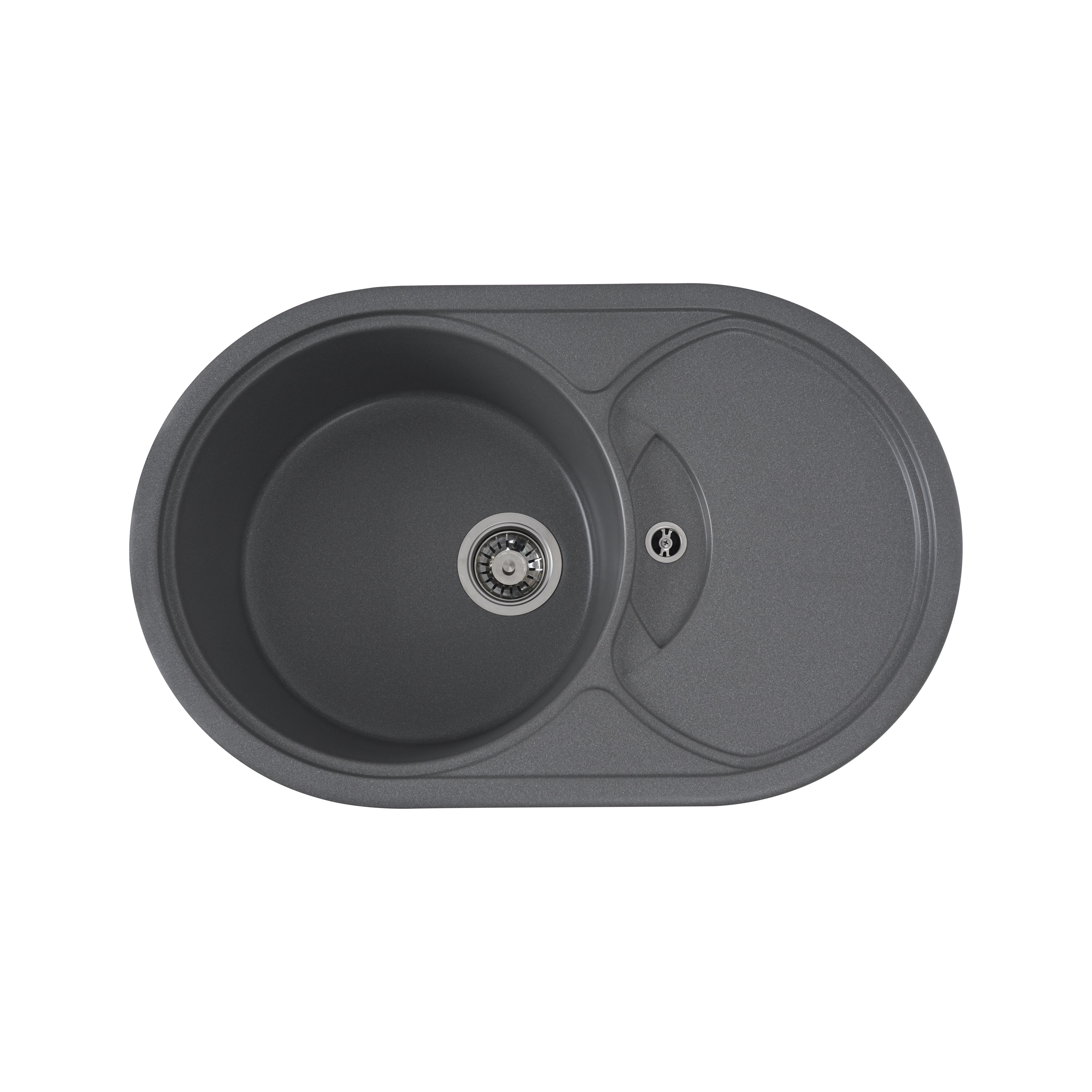 ᐉ Мойка для кухни Platinum 7750 Gazzo Серый муссон