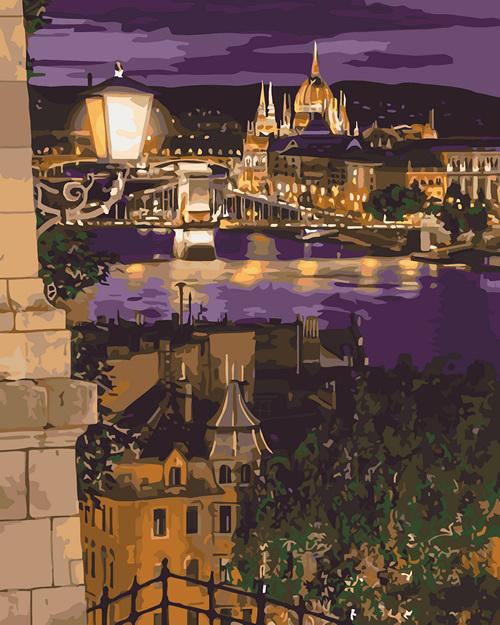 Картина по номерам Идейка Магия Будапешта 40x50 см (KH3534)