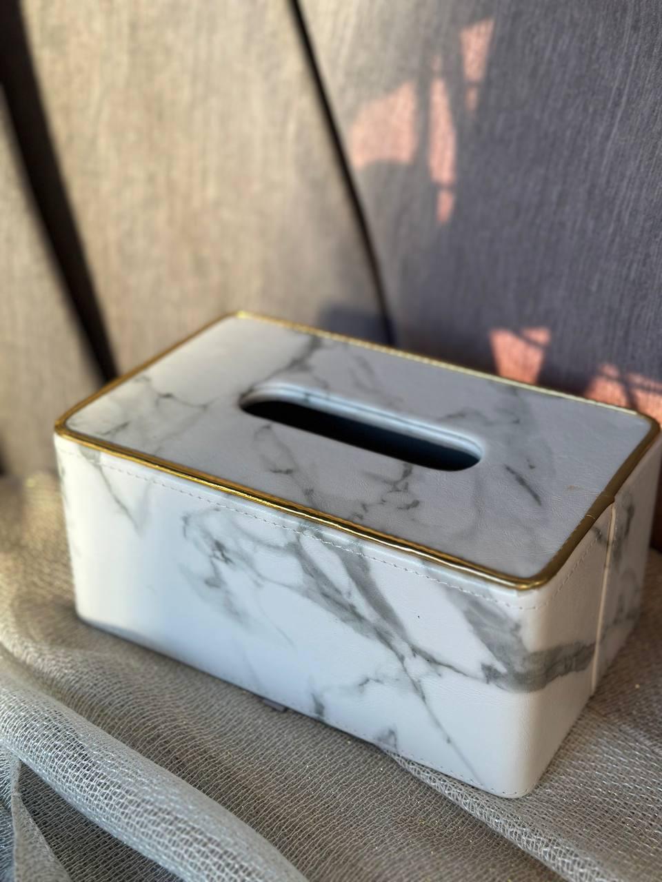 Салфетница YIWU HP-3-202 Мрамор из экокожи 25х13,5х10 см Белый - фото 6 Салфетница YIWU HP-3-202 Мрамор из экокожи 25х13,5х10 см Белый - фото 6