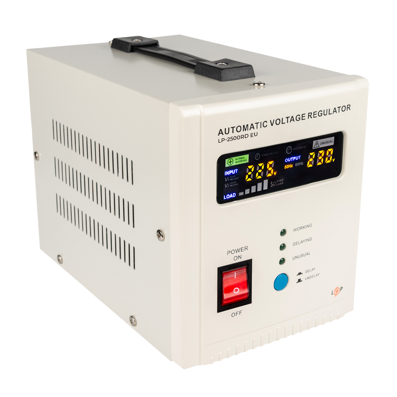Стабілізатор напруги LP-2500RD EU 1500 Вт/7 ступ - фото 3 Стабілізатор напруги LP-2500RD EU 1500 Вт/7 ступ - фото 3