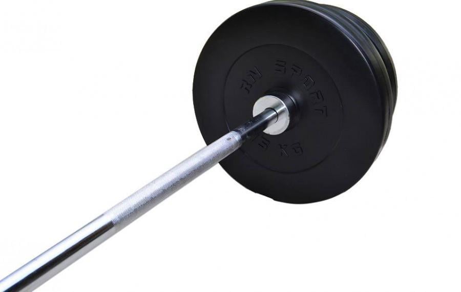 Штанга олімпійська з ABS-покриттям на 100 кг та рукавички (2522948967) - фото 3 Штанга олімпійська з ABS-покриттям на 100 кг та рукавички (2522948967) - фото 3