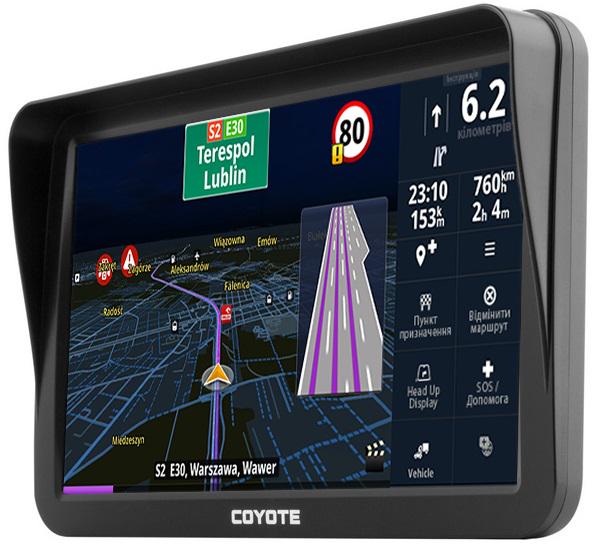 GPS навигатор Coyote 1050 Master PRO Ram 1 Gb ROM 16 Gb на Android для грузовиков с MicroSD 16 Gb - фото 9