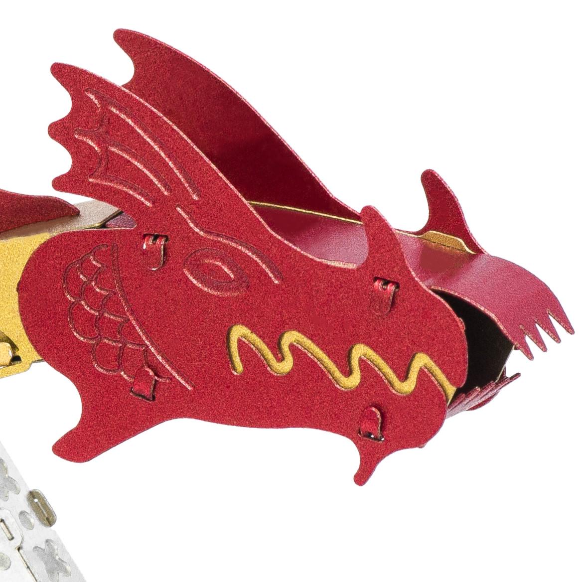 Конструктор METAL-TIME Sun Chaser Dragon Stand Clock MT025 модель колекційна (3032562) - фото 10