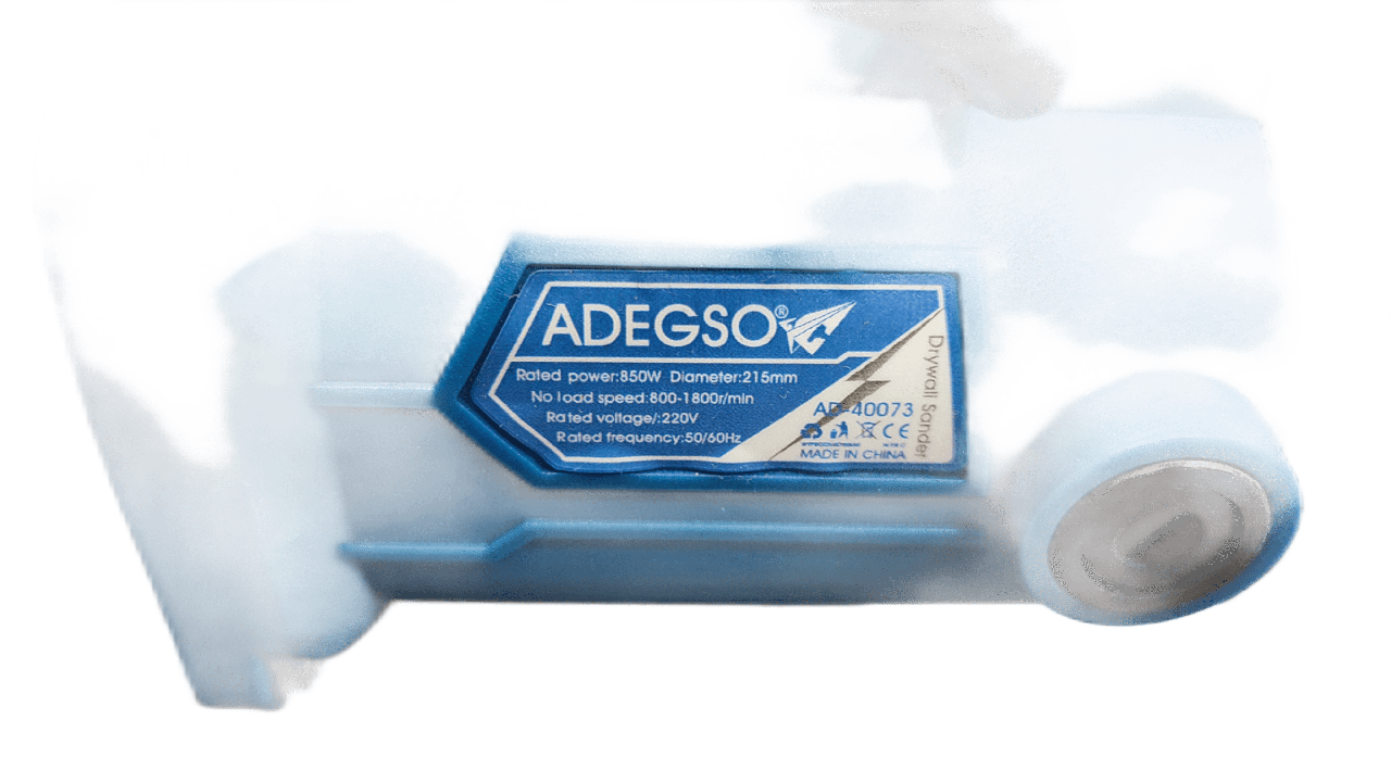 Шлифмашина для стен и потолка ADEGSO AD-40073 225 мм 750 Вт (29739411) - фото 10 Шлифмашина для стен и потолка ADEGSO AD-40073 225 мм 750 Вт (29739411) - фото 10