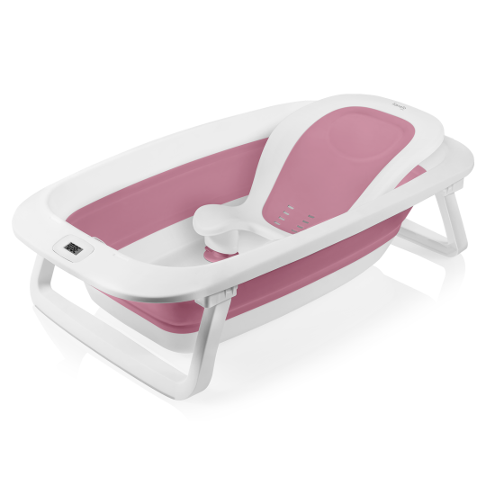 Ванночка детская Lionelo BABYBUBBLE Pink/Magnolia