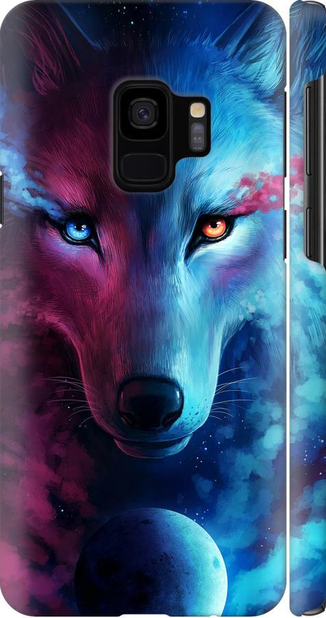 Чехол на Samsung Galaxy S9 Арт-волк (3999c-1355-42517)